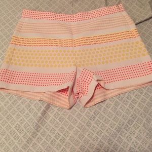 Mid rise bright color jcrew short!