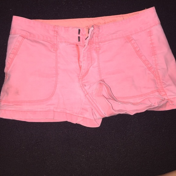 Coral Khaki shorts