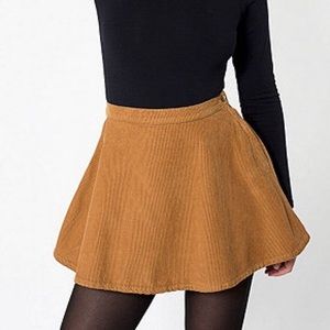 Corduroy Circle Skirt