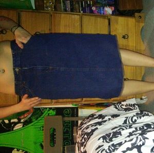 80S/90s vintage Jean skirt