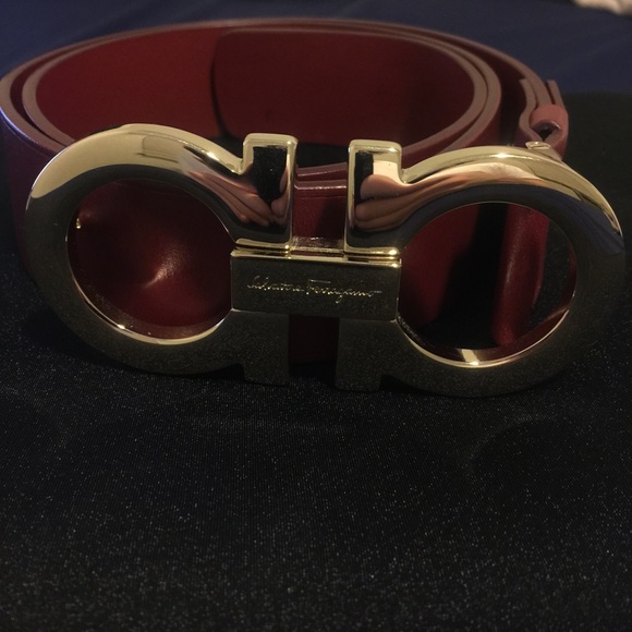 Salvatore Ferragamo Calfskin Men's Belt