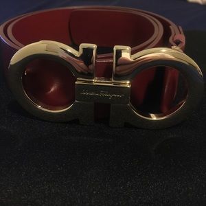 Salvatore Ferragamo Calfskin Men's Belt