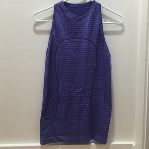 Purple lululemon tank top