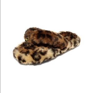 NIB Michael Kors Furry Slippers