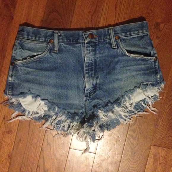 High waisted Cut off Jean shorts