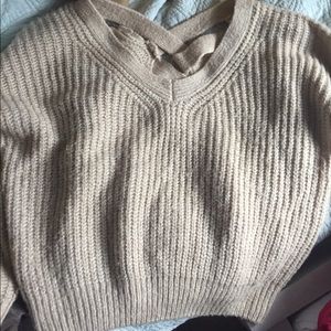 It is super comfy sweater