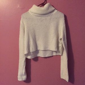 H&M cropped turtleneck