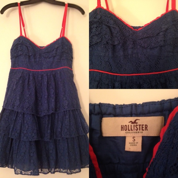 Hollister Tiered Lace Sundress