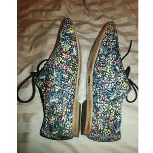 Floral Hipster Shoes
