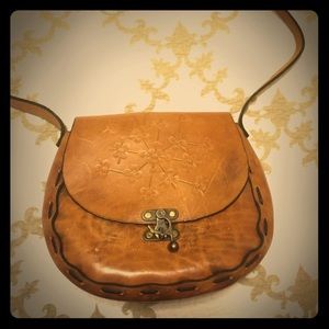 Vintage leather purse