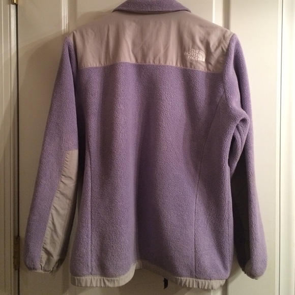 Purple fleece North Face jacket - Picture 2 of 4