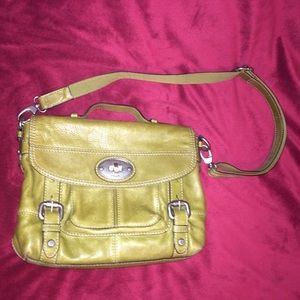 Olive green Fossil purse