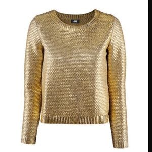 Gold sweater