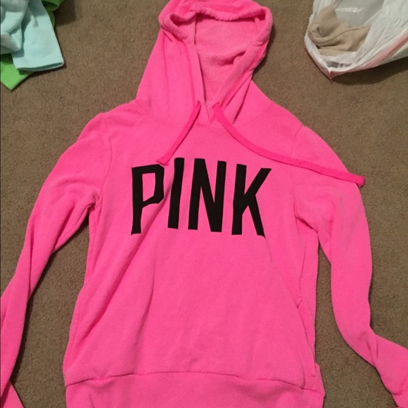 Victoria's Secret PINK hoodie, bright pink!