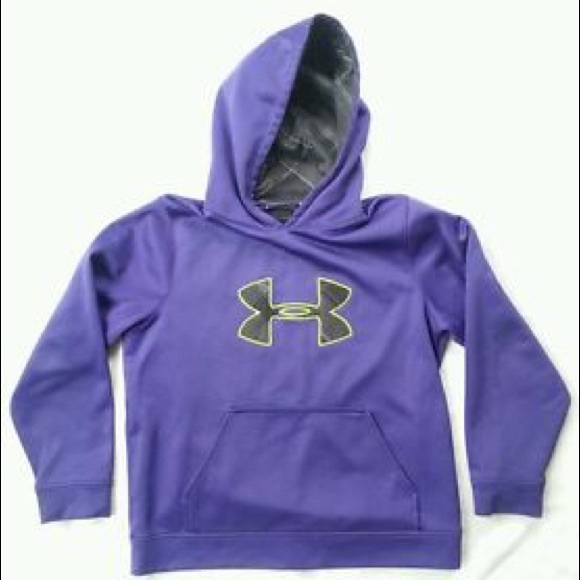 Purple Under Armour Hoodie