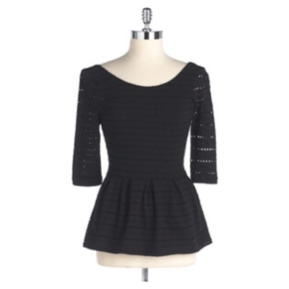 Eight Sixty Tops - Eight Sixty peplum top