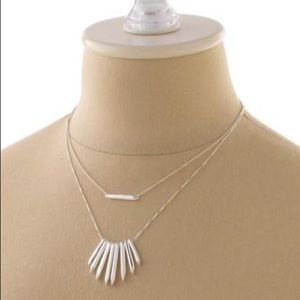 Stella & Dot Rebel Cluster Necklace Set