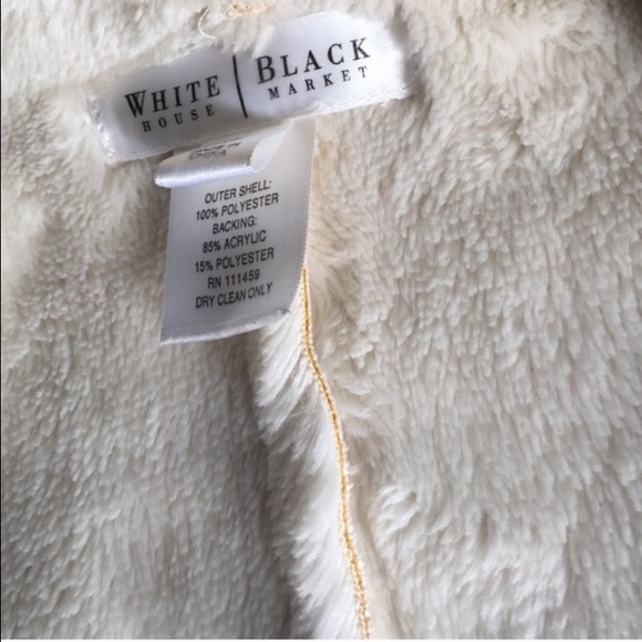 White House Black Market Faux Suede Jacket - Picture 2 of 4