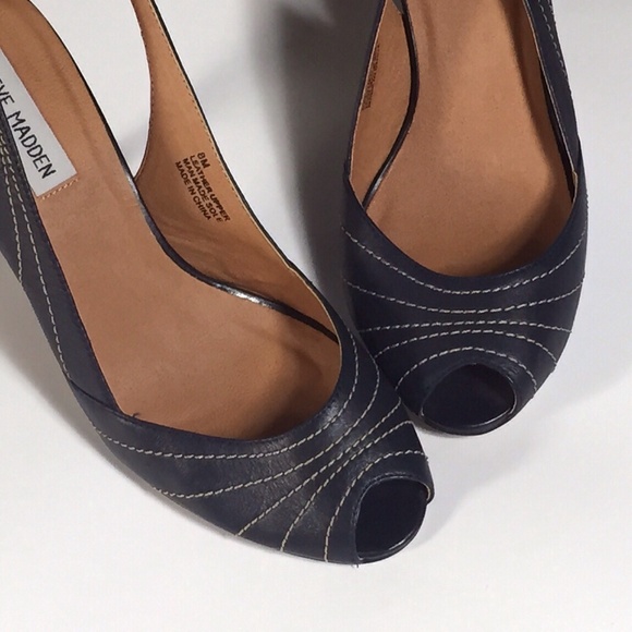 Steve Madden Shoes - Darling Blue Slingback Heels