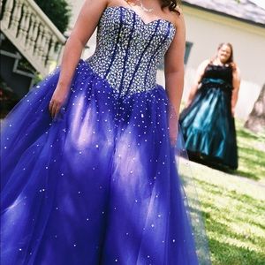 Purple Prom Dress