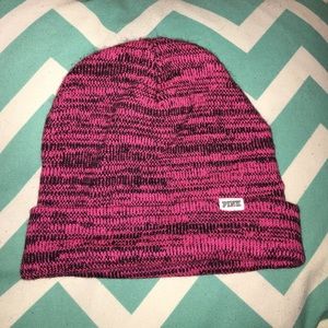 PINK beanie