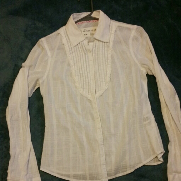 Aeropostale Long Sleeve Button Up