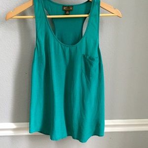 Anthropologie silk racer back