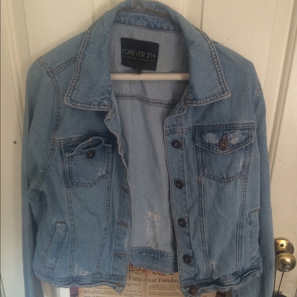 Forever 21+ Denim Jacket XL