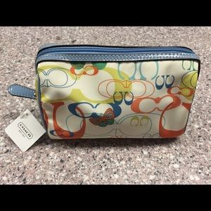 NWT Coach cosmetic case
