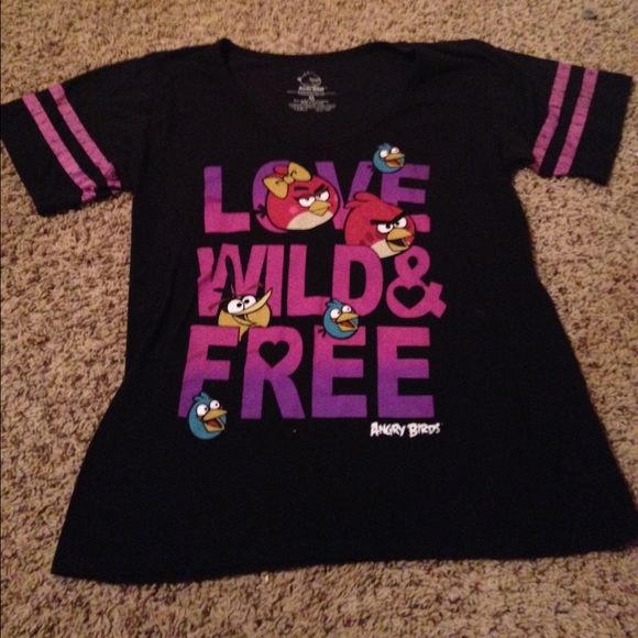 REDUCED PRICE!! Angry Birds shirt
