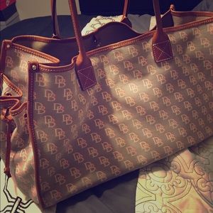 Dooney and Burke overnight bag