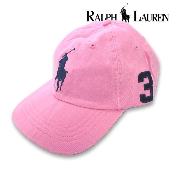 Ralph Lauren Accessories - NWOT Polo Ralph Lauren pink cap😍