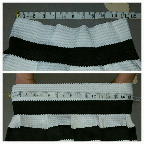 Classy & Chic B/W skirt ***LAST ONE*** - Picture 4 of 4