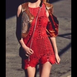 Free People Crochet Dress