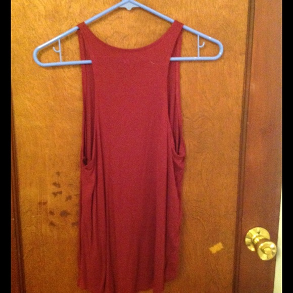 Red Mudd tank top - Picture 2 of 2