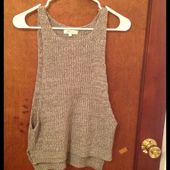 Knitted tank top - Picture 1 of 2