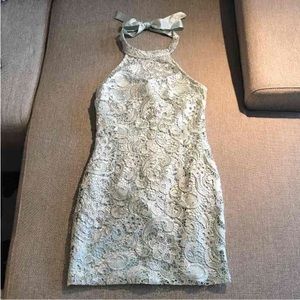 💔SOLD💔Lipsy wax lace dress mint color