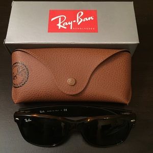 Ray-Ban Tortoise Shell Wayfarers RB2132 55mm