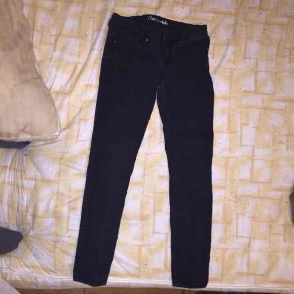 Black jeggings
