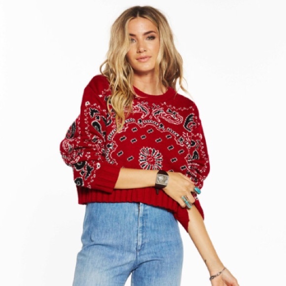 Jen's Pirate Booty Cropped Vagabond Sweater Xs - Picture 2 of 4