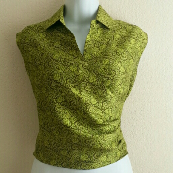 SANDRA KING WRAP-AROUND TOP