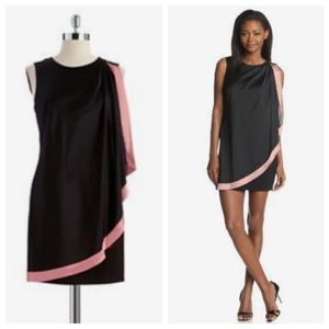 Adrianna Papell Cape Cocktail Dress
