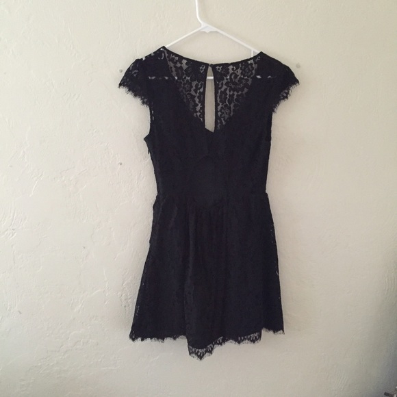 Urban Outfitters Black Lace Dress