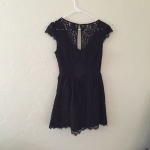 Urban Outfitters Black Lace Dress