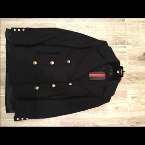 H&M x Balmain Peacoat