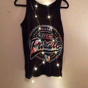 RARE* mayday parade muscle tank
