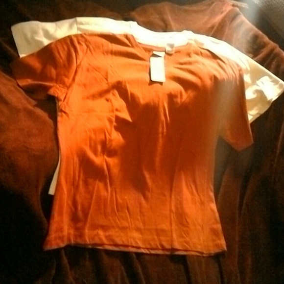 Lot of 2 v neck t-shirt