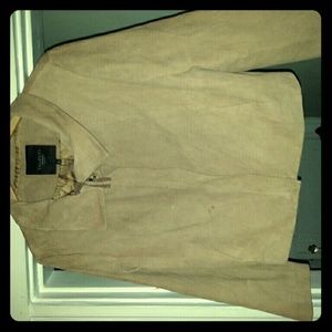 Suede Talbot's jacket