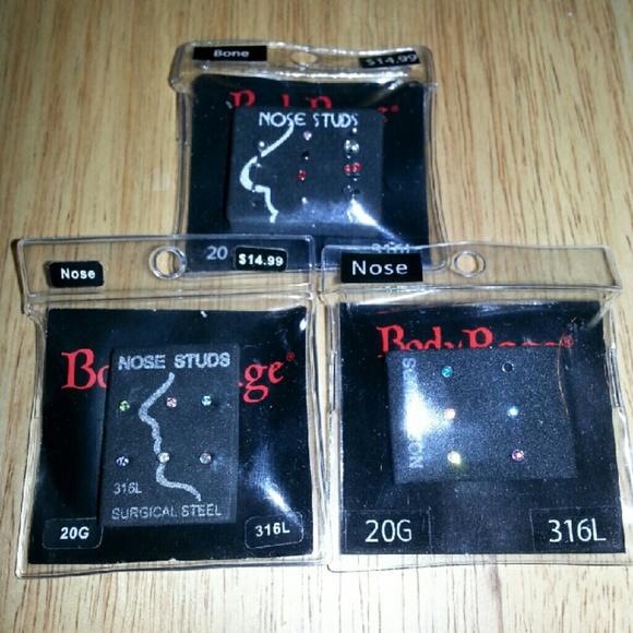 BodyRage 20G Nose Piercings
