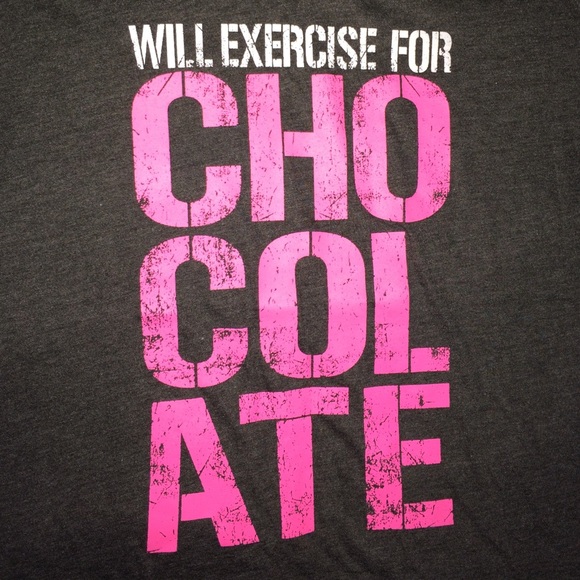 SOLD BNWT Will Exercise for Chocolate MEDIUM - Picture 2 of 4